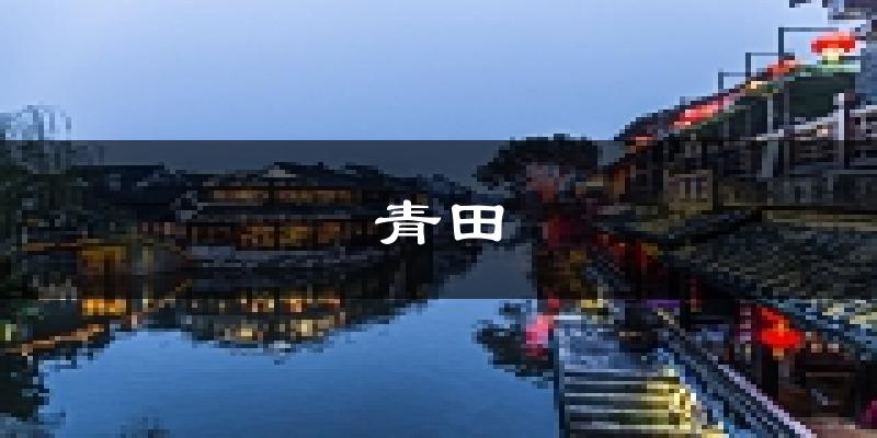 青田天气预报未来一周